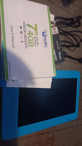 Ematic Eb105bu Tested Color Ebook Video And Mp3 Player