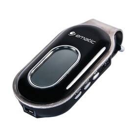 Ematic Em124aud4gb Em124aud 4gb Mp3 Clip-on Digital Player With Changeable Faceplates