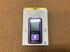 Ematic Em208vidpn Mp3 Video Player W Fm Tuner And Recorder Purple 1.8 Inch 8gb Storage Electronic