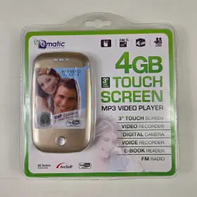 Em624vidg Ematic Mp3 Video Player And Recordee 5mp Camera 4gb Fm Tuner Ereader New Sealed