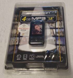 Emerson Emp414-4 Mp3 Music Player 4gb Usb Connection Digital Media Video New