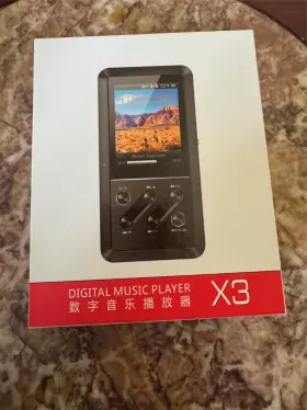 Fiio 953175760313 X3 High-resolution Digital Audio Player In Black With 8gb Micro Sd