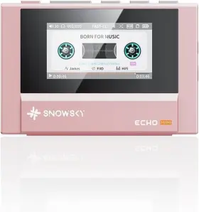 Fiio 953175761167 Snowsky/fiio Echo Mini Hifi Bluetooth Mp3 Player With 3.5mm&4.4mm Output Pink