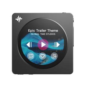 Fiio 953175761280 Disc Portable Music Player Dual Dac 3.5/4.4mm Bt5.4 Ldac Touchscreen Black