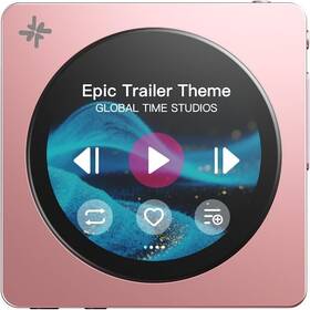 Fiio 953175761358 Disc Portable Music Player Dual Dac 3.5/4.4mm Bt5.4 Ldac Touchscreen Pink