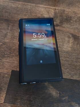 Fiio Fio-m9-b M9 Hi-res Digital Audio Player Dap Fully Working Minor Wear