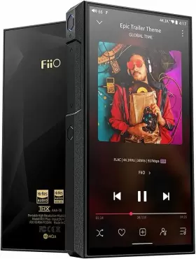 M11plus Fiio M11-ess Music Player Portable Mp3/mp4 High Resolution Audio Black