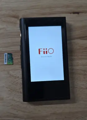 M9-silver Fiio M9 Digital Audio Player Bluetooth 24-bit Ldac Hwa Aptx/aptx Hd Mp3