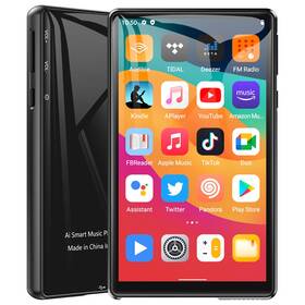 Foeuyte 762736614080 Mp3 Player 64gb With Bluetooth And Wifi Hifi Lossless Sound 5 Inch 1080p Full To