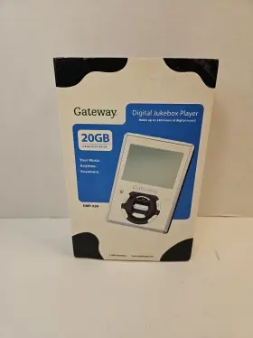 Dmp-x20 Gateway Digital Jukebox Player 20 Gb Mp3 Wma Music Pocket Dj Model