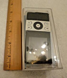 Global 728864 New/unopened Box Black 1 Gb Mp3 Player Staples Sku#