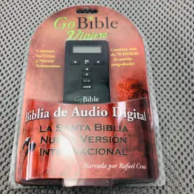 Gobible 094922225788 Viajiero Spanish Language Digital Audio Niv Bible 2009 Brand New