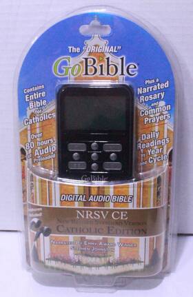 Gobible 094922456748 Traveler Digital Audio Bible- New Revised Standard Version Catholic