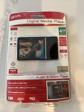 Gpx Ml759b Digital Media Player 4gb