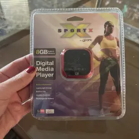 Ml7638 Gpx New Sportx 8gb Digital Media Player - Factory Sealed