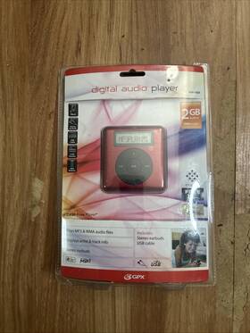 Gpx Mw140r Digital Audio Player Mp3 2gb Music