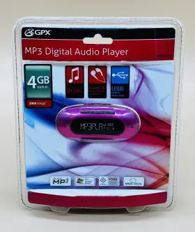 Mw151p Gpx Vintage Digital Audio Mp3 Player 4gb Pink New Sealed Ships Fast L K