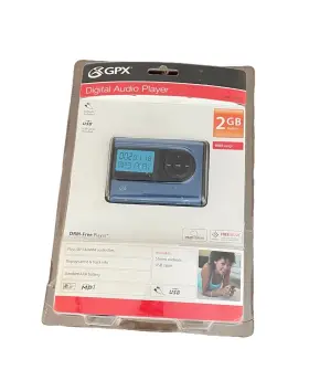Playsmp3 Gpx Mw24bu Digital Audio Player 2gb And Wma Files.#mw24obu. New Sealed