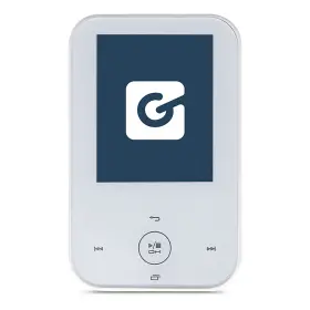 Greentouch 608011184339 Mini Klip 4gb Bluetooth Player With Built-in Speaker White