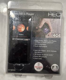 Hec Hv18a-4g Video Mp3 Player 4gb