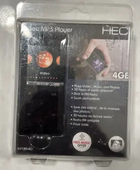 Hv18a-4g Hec Video Mp3 Player 4gb
