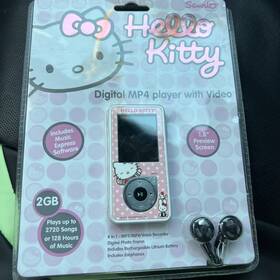 Hello Kitty 59009 Digital Mp4 Player With Video - Collectible