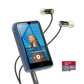 Hibyr1bu Hiby Yves R1 Hifi Mp3 Player With Bluetooth 5.1 Hi-res Audio Certified Dsd 256 Native T