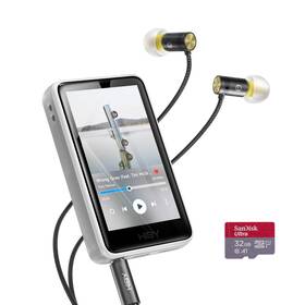 Hiby Hibyr1wh Yves R1 Hifi Mp3 Player With Bluetooth 5.1 Hi-res Audio Certified Dsd 256 Native T
