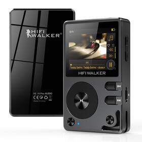Hifi Walker 717214607504 H2 Mp3 Player With Bluetooth 5.2 Lossless Dsd Flac Digital Audi