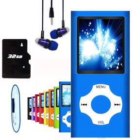 Hotechs. Lx-b2 Mp3 Player / Mp4 Music With 32gb Memory Sd Card Sl