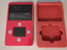 Eg00 Ibiza Vintage Haier Red Mp3 Player Untested No Cord