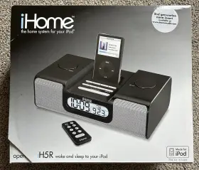 88963 Ihome 47533 Home Ih5r Clock Radio System 2nd Generation