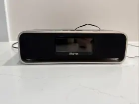 Iav2b Ihome Ia91 Dual Alarm Clock Radio Docking Station Black