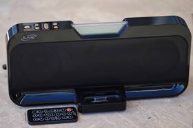 Ilive Is208b Docking System Clock Speakers Ipod Remote Excellent Condition