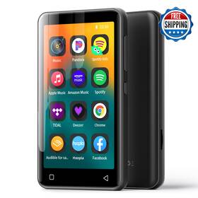Innioasis B0c615pmpr Mp3 Player With Bluetooth And Wifi Spotify Audible 80gb Storage E-reader