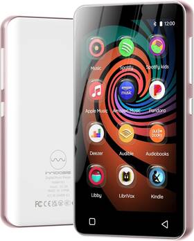 Innioasis Mp3p 160gb Mp3 Player Bluetooth Wifi 4 Inch Touch Spotify Pandora Audiobooks Kids Adult