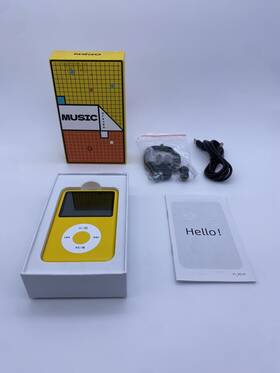 Innioasis X004auo8el 128g Mp3 Player With Bluetooth 2.4 Inch Portable Mini Tested And Working
