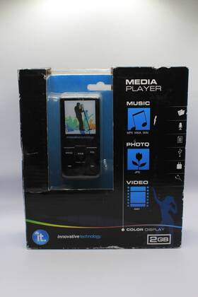 Innovative Technology Itvp-444 Media Player 2gb Color Display