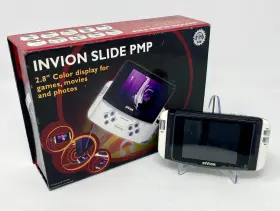 Invion 877655000620 Slide Pmp Portable Media Player 2.8 Inch Color Display - Open Box