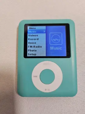 Sc-2528 Iq Sound 2 Gb Fm Mp3 / Mp4 Ns-302 Teal Mp3/video/fm Radio Player