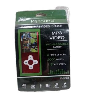 Iq Sound Sc-2528hr Digital Mp3 Video Player New