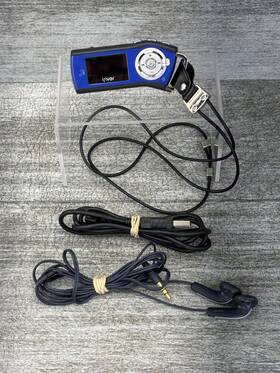 Iriver T10-1gb Blue T10 1gb Mp3 Media Srs Wow Digital Audio Player Fm Voice Recording