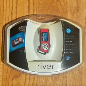 T10512mb Iriver T10 Mp3 Player Red - New Sealed