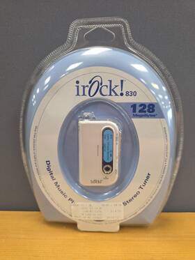 Irock 679437209012 830 Mp3 Player 128 Mb Digital Music Stereo Tuner Nip Pc Mac Read