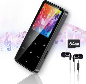 Jawploy Zy-006 80gb Mp3 Player With Bluetooth Portable Hifi Music Hd Speaker