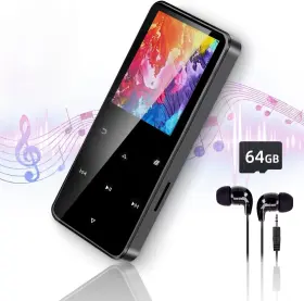 Zy-006 Jawploy 80gb Mp3 Player With Bluetooth Portable Hifi Music Hd Speaker