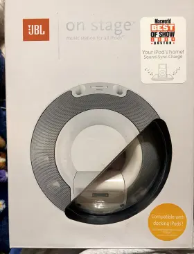 Ta866ll Jbl - On Stage Music Station For All Ipods New In Box