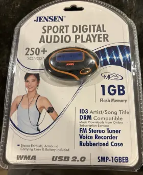 Sab-1gb Jensen Mp3 Player Stereo Tuner Rare New Digital Media