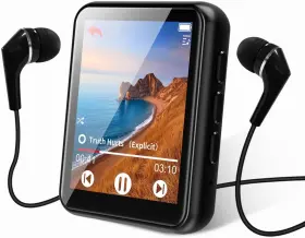 Jolike 744759026682 64gb Mp3 Player Bluetooth 5.3 Touch Screen Music Portable With