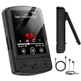 Mp3-07 Kovcdvi Mp3 Player With Clip 64gb Mini Bluetooth 5.2 Portable Mus Mp3-07 Kovcdvi Mp3 Player With Clip 64gb Mini Bluetooth 5.2 Portable Mus